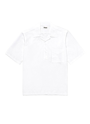 Main View - Click To Enlarge - CAMOSHITA - Chest pocket short sleeve shirt