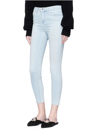 Front View - Click To Enlarge - L'AGENCE - 'Margot' cropped skinny jeans