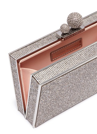 Detail View - Click To Enlarge - SOPHIA WEBSTER - 'Clara' glass crystal clutch
