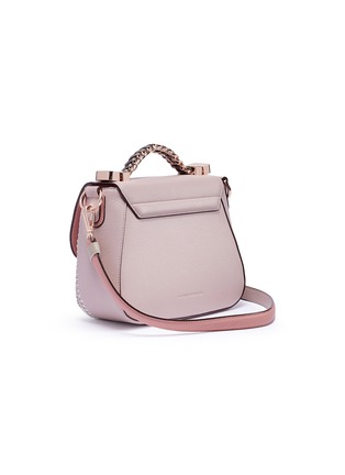 Detail View - Click To Enlarge - SOPHIA WEBSTER - 'Eloise' stitched leather crossbody bag