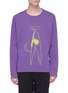 Main View - Click To Enlarge - ROCHAMBEAU - x Aaron Curry graphic print long sleeve T-shirt