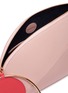 Detail View - Click To Enlarge - ROKSANDA - 'Eartha' metal ring handle medium leather clutch