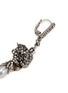 Detail View - Click To Enlarge - ALEXANDER MCQUEEN - 'English Rose' Swarovski crystal drop earrings
