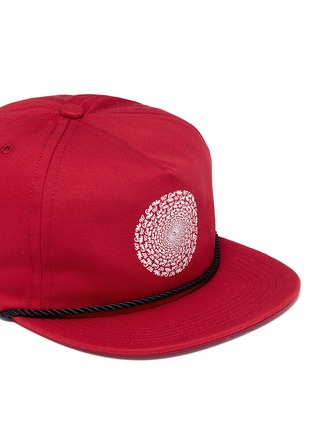 Detail View - Click To Enlarge - NINE ONE SEVEN - 'Hypnotic' logo print twill cap