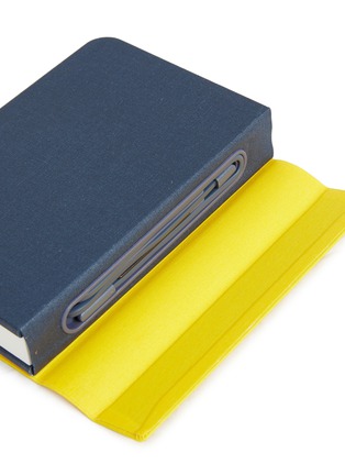 Detail View - Click To Enlarge - LUMIO - Mini Lumio+ folding book lamp – Navy/Yellow