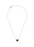 Main View - Click To Enlarge - LORDE JEWLERY - Diamond slice 18k rose gold pendant necklace
