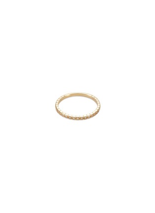 Main View - Click To Enlarge - LORDE JEWLERY - 'Eternity' diamond 18k yellow gold ring