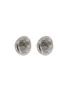 Main View - Click To Enlarge - LORDE JEWLERY - Diamond slice 18k white gold mini stud earrings