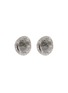 Main View - Click To Enlarge - LORDE JEWELRY - Diamond slice 18k white gold mini stud earrings