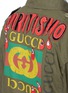 Detail View - Click To Enlarge - GUCCI - 'Spiritismo' slogan appliqué logo print jacket