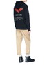 Figure View - Click To Enlarge - GUCCI - 'Guccify' invite bat print zip hoodie