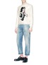 Figure View - Click To Enlarge - GUCCI - Sequin Snow White wool sweater