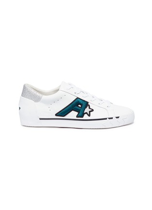 Main View - Click To Enlarge - ASH - 'Next' logo patch leather sneakers