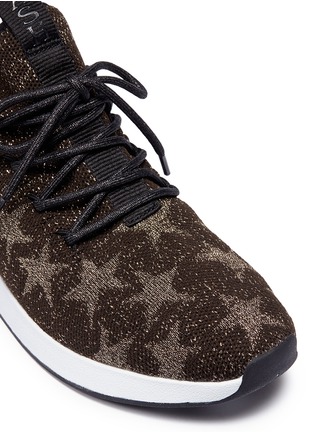 Detail View - Click To Enlarge - ASH - 'Jaguar' star jacquard knit sneakers