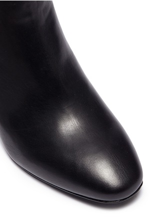 Detail View - Click To Enlarge - ASH - 'Harlem' mirror heel leather ankle boots