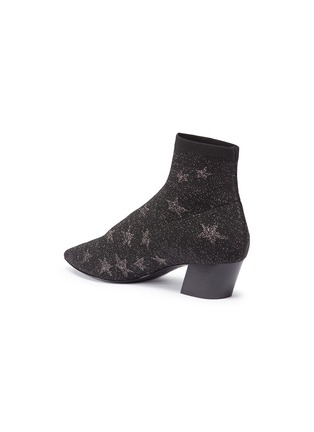 Detail View - Click To Enlarge - ASH - 'Cosmic' star intarsia knit sock ankle boots