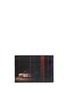 Main View - Click To Enlarge - PAUL SMITH - 'Mini Graphic Edge' print leather cardholder