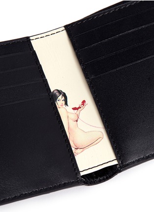 Detail View - Click To Enlarge - PAUL SMITH - 'Classic Naked Lady' print leather bifold wallet