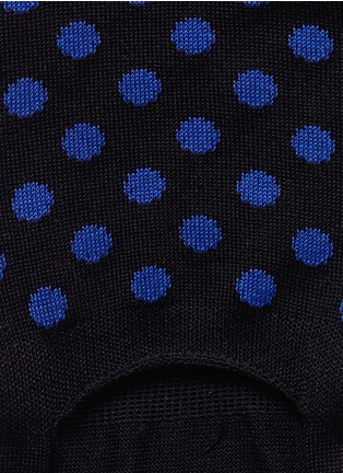 Detail View - Click To Enlarge - PAUL SMITH - Polka dot liner socks