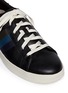 Detail View - Click To Enlarge - PAUL SMITH - 'Lawn' side stripe leather sneakers