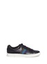 Main View - Click To Enlarge - PAUL SMITH - 'Lawn' side stripe leather sneakers