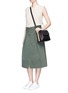 Figure View - Click To Enlarge - SOPHIE HULME - 'Claremont' saddle leather crossbody bucket bag