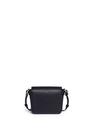 Back View - Click To Enlarge - SOPHIE HULME - 'Darwin' leather crossbody bag