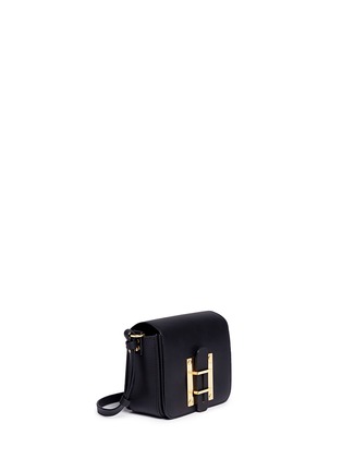 Front View - Click To Enlarge - SOPHIE HULME - 'Darwin' leather crossbody bag