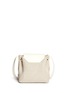 Back View - Click To Enlarge - SOPHIE HULME - Claremont' canvas leather crossbody bucket bag