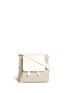 Main View - Click To Enlarge - SOPHIE HULME - Claremont' canvas leather crossbody bucket bag