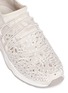 Detail View - Click To Enlarge - ASH - 'Miss Flora' strass floral cutout sneakers