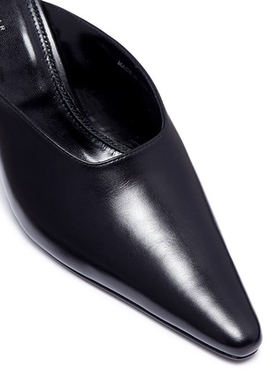 Detail View - Click To Enlarge - DORATEYMUR - 'Groupie' leather mule pumps
