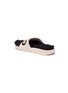 Figure View - Click To Enlarge - AKID - 'Aston' logo band faux fur sole kids sandals