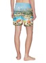 Back View - Click To Enlarge - ORLEBAR BROWN - 'Bulldog Monte Carlo' beach print swim shorts