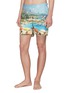 Front View - Click To Enlarge - ORLEBAR BROWN - 'Bulldog Monte Carlo' beach print swim shorts