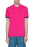 Main View - Click To Enlarge - VILEBREQUIN - 'Palatin' contrast cuff polo shirt