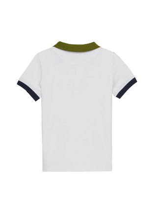 Figure View - Click To Enlarge - VILEBREQUIN - 'Pantin' contrast collar kids polo shirt