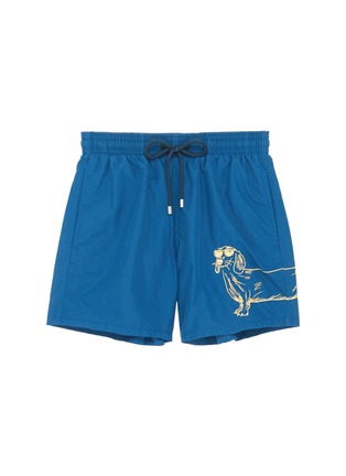 Main View - Click To Enlarge - VILEBREQUIN - 'Motu' sunny dog embroidered swim shorts