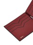 Detail View - Click To Enlarge - VALEXTRA - Simple Grip Spring leather wallet – Bordeaux