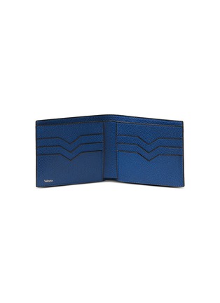  - VALEXTRA - Leather bifold wallet – Royal Blue