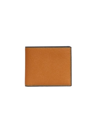Main View - Click To Enlarge - VALEXTRA - Leather bifold wallet – Havana