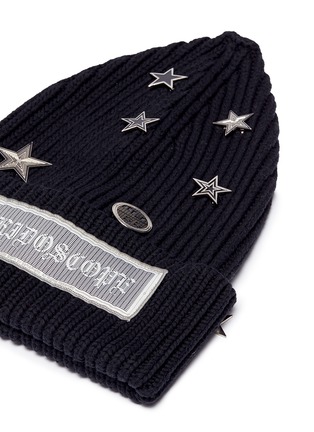 Detail View - Click To Enlarge - SMFK - Star embellished beanie
