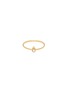 Main View - Click To Enlarge - RUIFIER - 'Orbit Infinity Drop' 18k yellow gold vermeil stackable ring