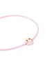 Detail View - Click To Enlarge - RUIFIER - 'Smitten' 18k rose gold vermeil charm cord bracelet