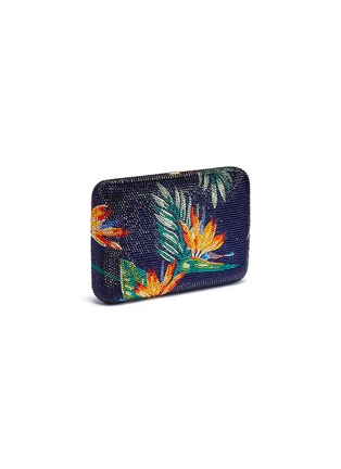 Figure View - Click To Enlarge - JUDITH LEIBER - 'Bird of Paradise' crystal pavé clutch