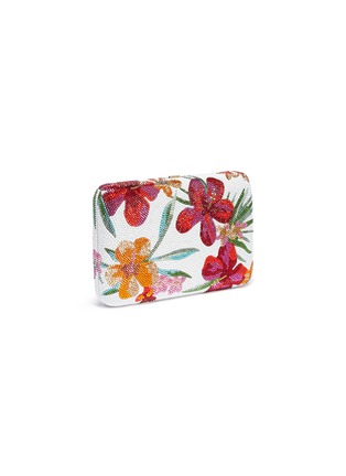 Figure View - Click To Enlarge - JUDITH LEIBER - 'Hibiscus' crystal clutch