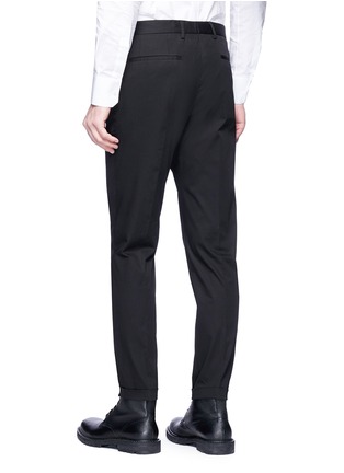 Back View - Click To Enlarge - - - Slim fit twill pants