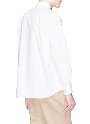 Back View - Click To Enlarge - CAMOSHITA - Button down collar poplin shirt