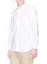 Front View - Click To Enlarge - CAMOSHITA - Button down collar poplin shirt
