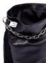Detail View - Click To Enlarge - ALEXANDER WANG - 'Attica' fringe leather dry sack